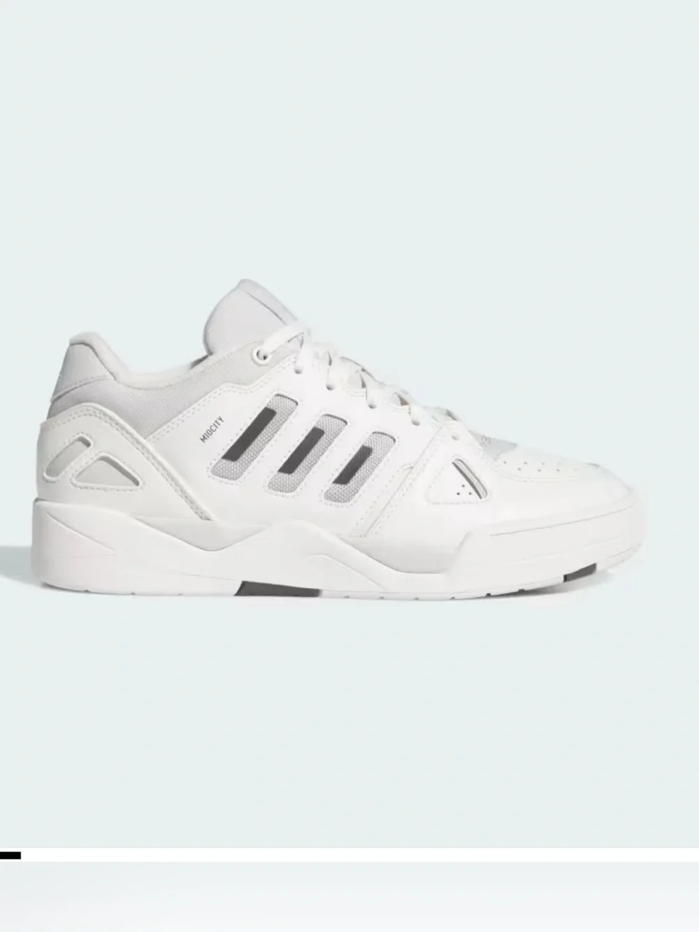 ADIDAS MIDCITY leather upper low top basketball dad sneaker 10